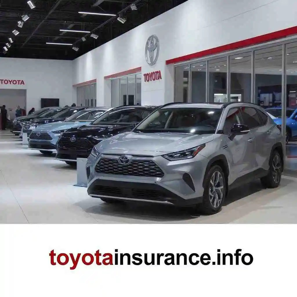 Lineup of new 2025 Toyotas including SUVs, sedans, and hybrids