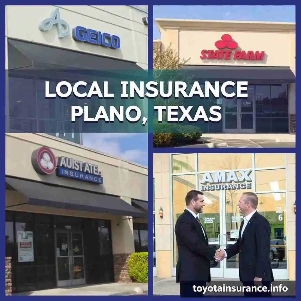 Geico, State Farm, and Amax Car Insurance are among the best-rated auto insurance companies in Plano, Texas, according to toyotainsurance.info.