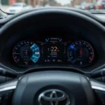 Toyota Safety Sense dashboard features 2025