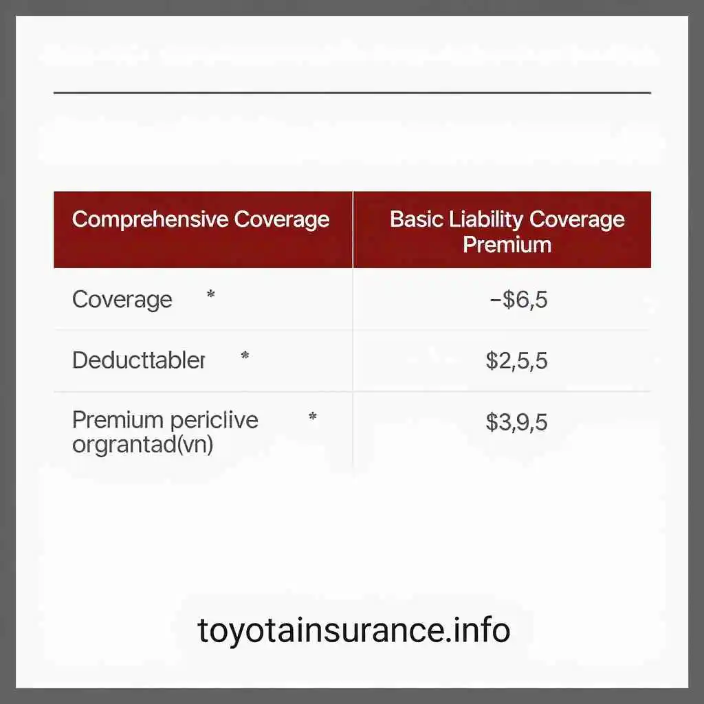 Toyota Insurance Coverage Comparison Chart for Lewisville – toyotainsurance.info