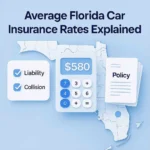 Average Florida car insurance rates explained with monthly and annual cost overview